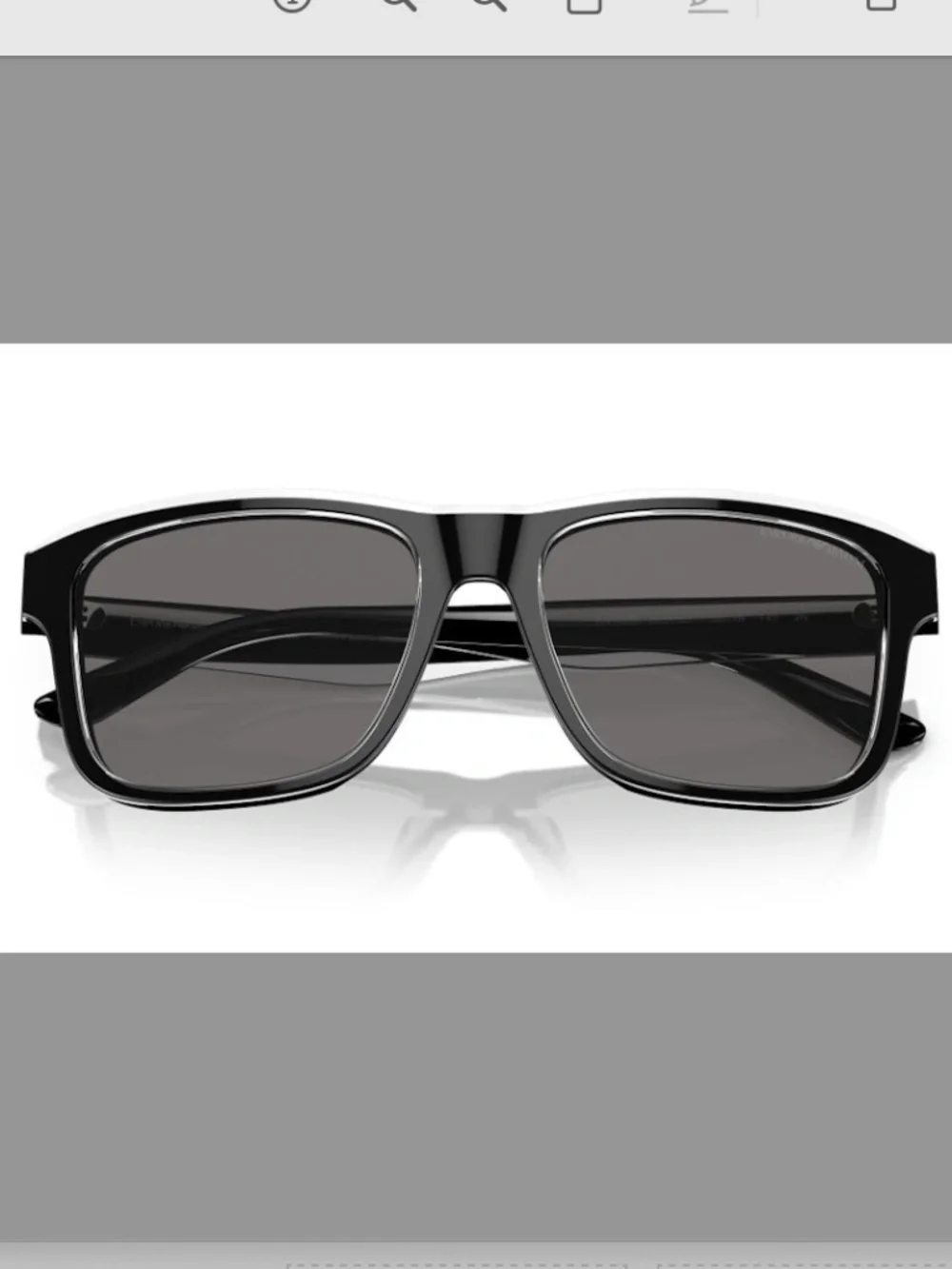 BRAND NEW Emporio Armani Black EA4208 Sunglasses